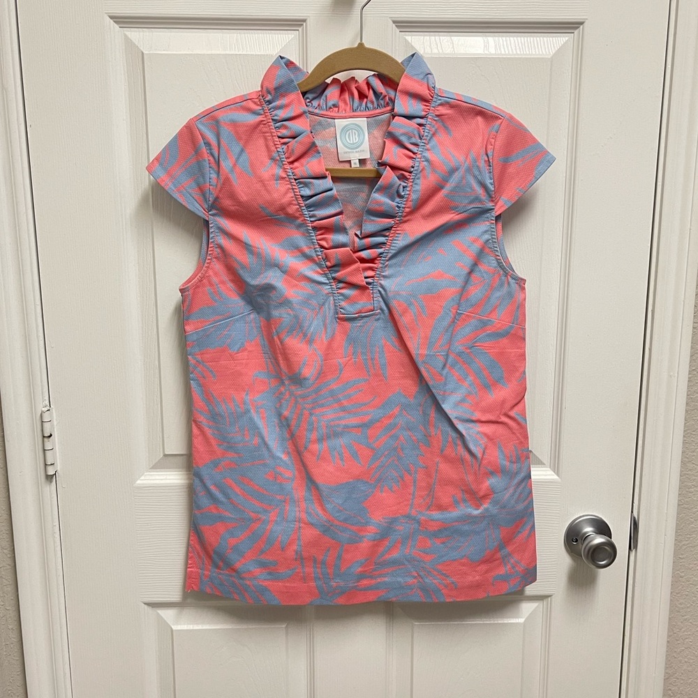Devon Baer Fern Cap Sleeve Top